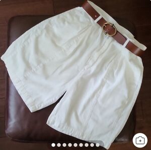 Capecod Sportswear High-Rise Tailored Bermuda Shorts